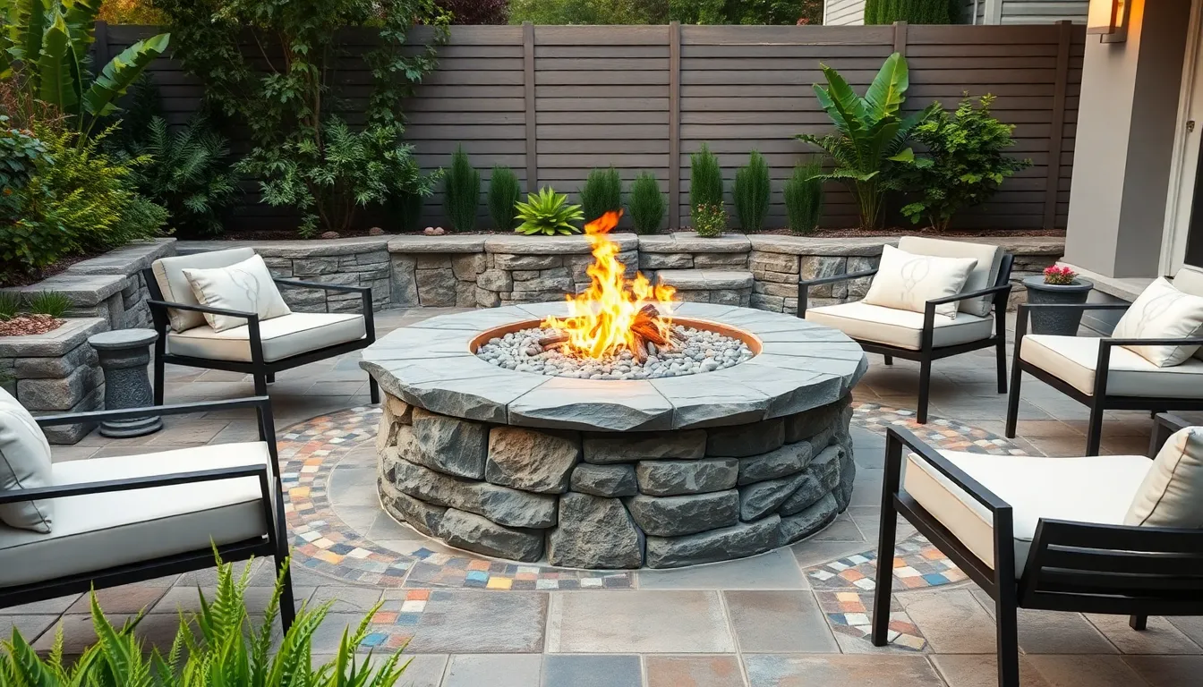 25 Stunning Outdoor Fire Pit Ideas to Transform Your Backyard in 2025 8 25 Stunning Outdoor Fire Pit Ideas to Transform Your Backyard in 2025 7