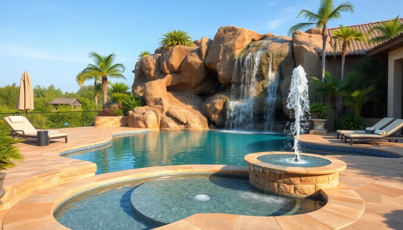 25 Stunning Outdoor Pool Area Ideas to Transform Your Backyard Into a Paradise 8 25 Stunning Outdoor Pool Area Ideas to Transform Your Backyard Into a Paradise 7