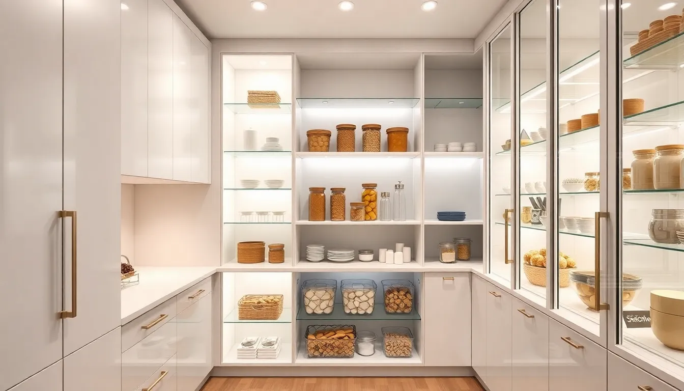 10 Pantry Designs That Transform Any Kitchen (Small to Luxury Ideas) 8 10 Pantry Designs That Transform Any Kitchen (Small to Luxury Ideas) 7