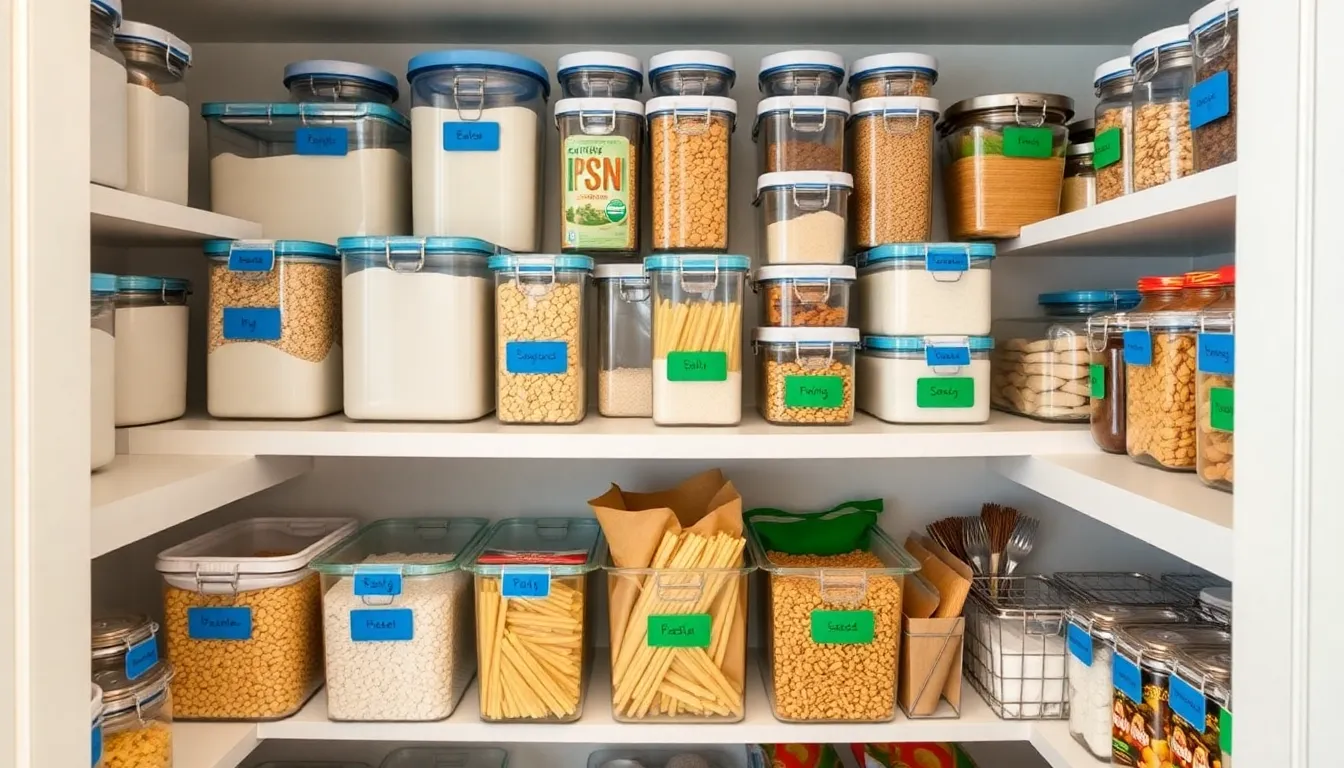 25 Clever Pantry Shelving Ideas That'll Transform Your Kitchen Storage 8 25 Clever Pantry Shelving Ideas That'll Transform Your Kitchen Storage 7
