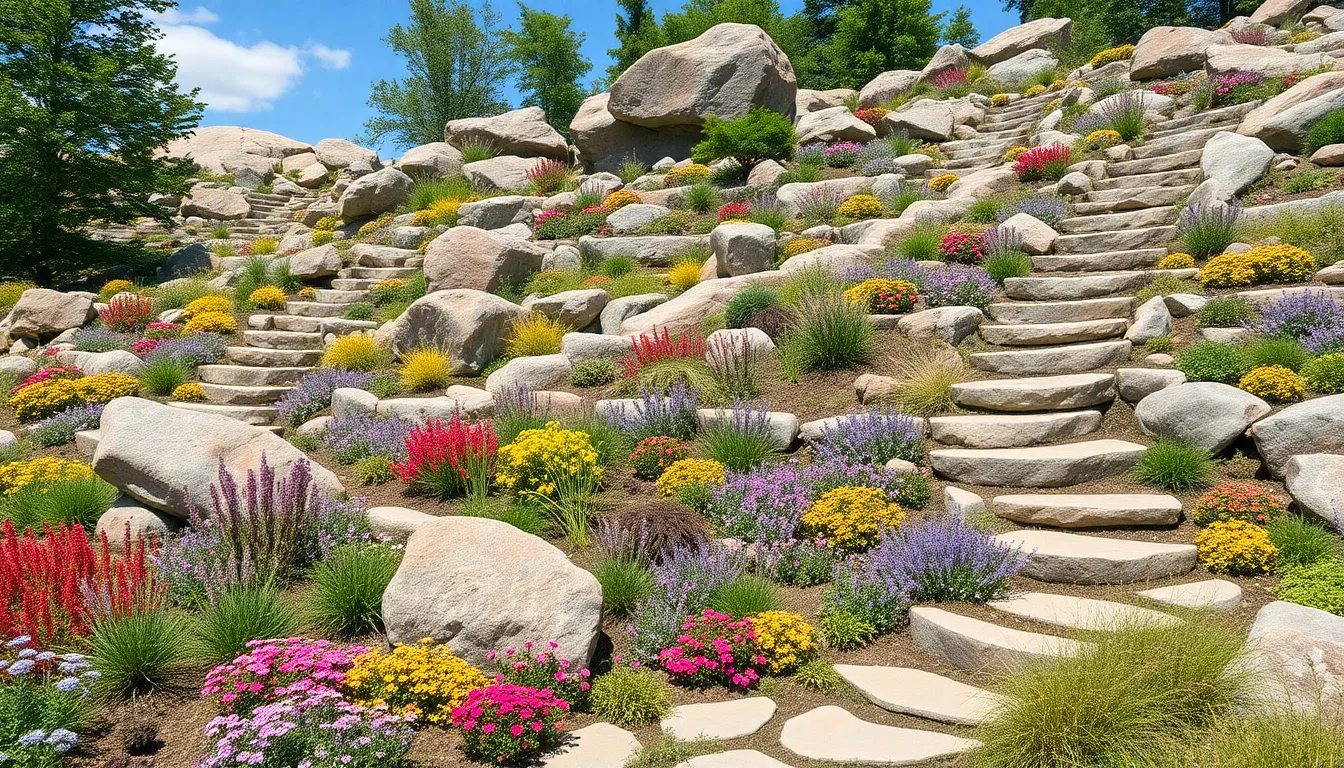 25 Stunning Rock Garden Landscaping Ideas That Transform Any Yard 8 25 Stunning Rock Garden Landscaping Ideas That Transform Any Yard 7