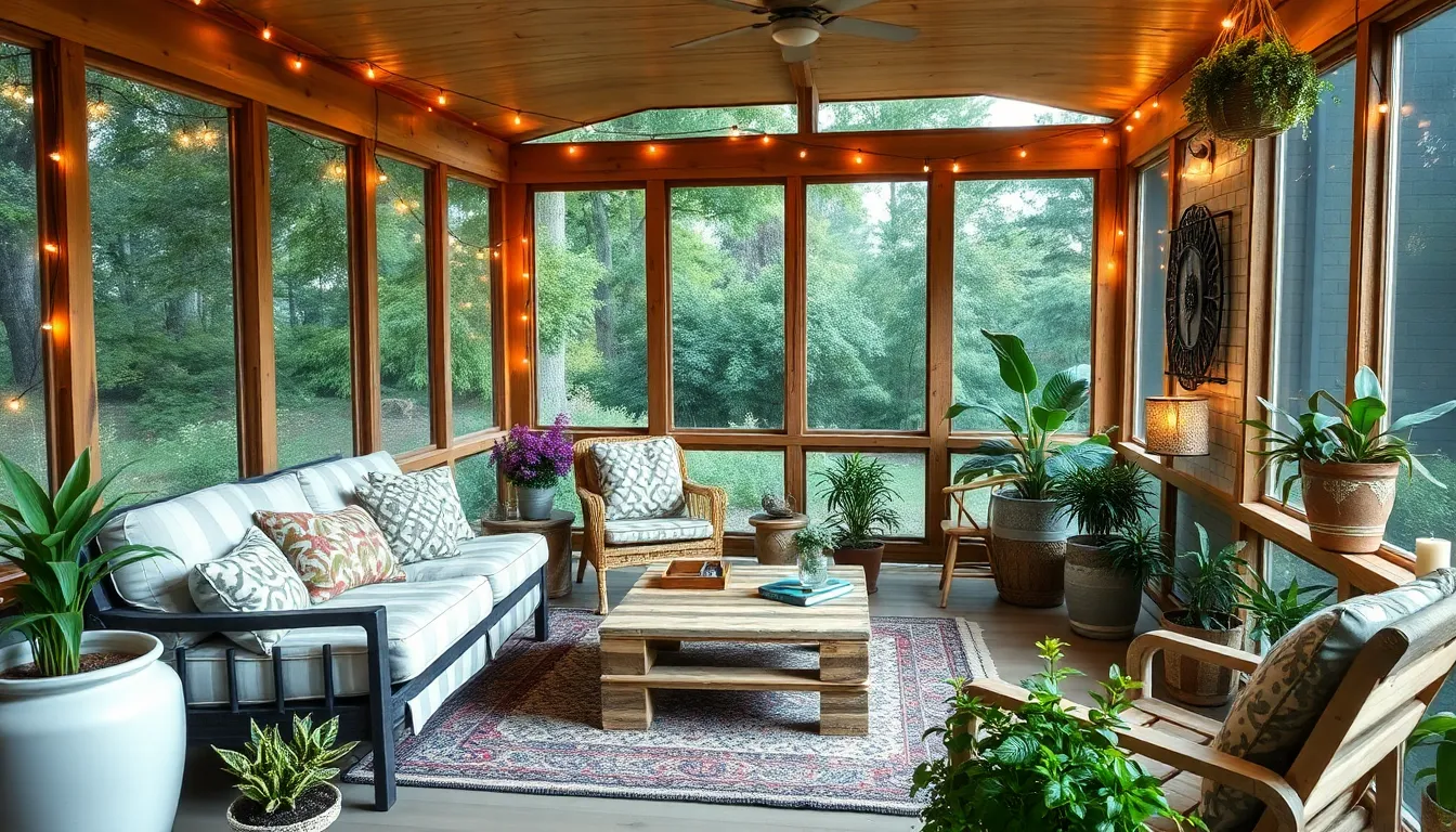 25 Stunning Screened Porch Ideas to Transform Your Outdoor Space in 2025 8 25 Stunning Screened Porch Ideas to Transform Your Outdoor Space in 2025 7