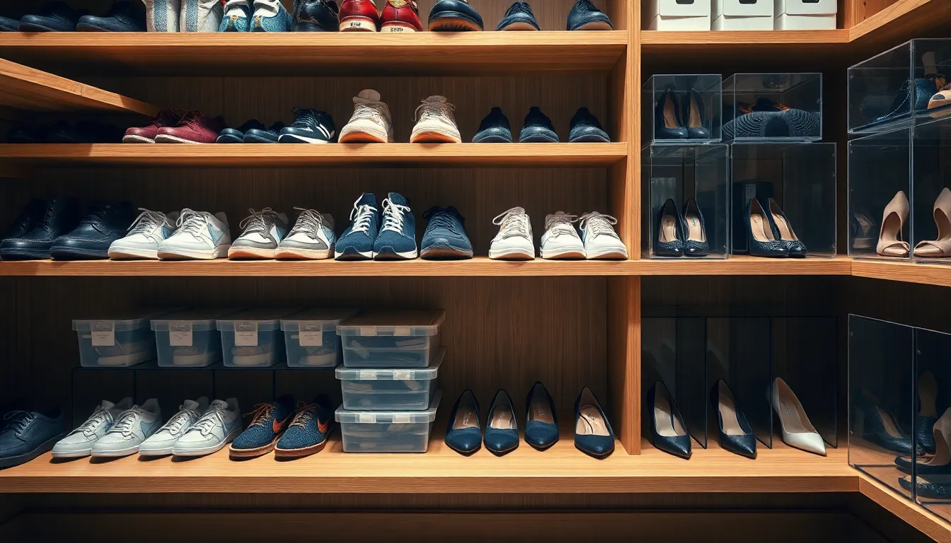 15 Genius Shoe Closet Organization Ideas That'll Transform Your Messy Collection 8 15 Genius Shoe Closet Organization Ideas That'll Transform Your Messy Collection 7
