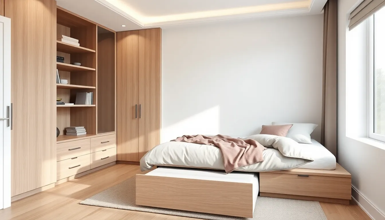 35 Small Guest Bedroom Ideas That Make Tiny Spaces Feel Luxurious (2025 Guide) 8 35 Small Guest Bedroom Ideas That Make Tiny Spaces Feel Luxurious (2025 Guide) 7