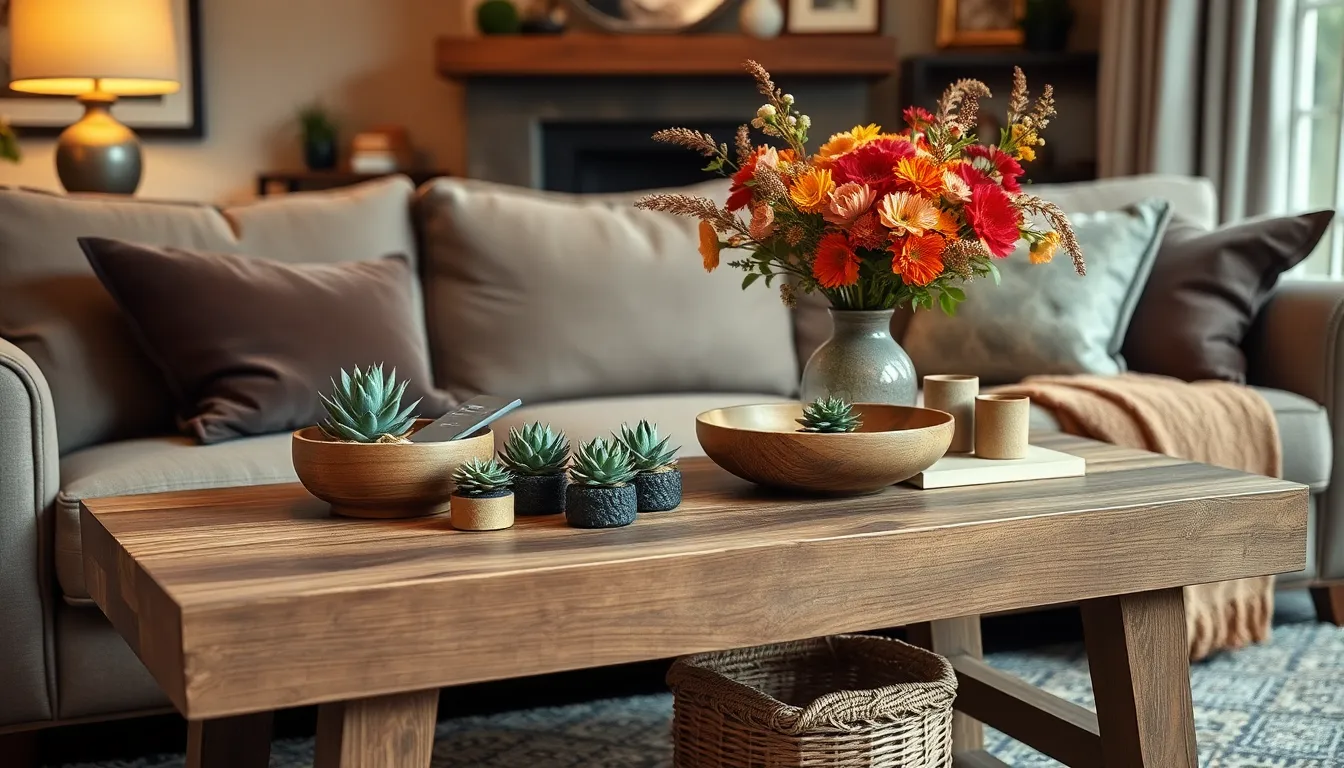 25 Stunning Sofa Table Decor Ideas to Transform Your Living Room in 2025 8 25 Stunning Sofa Table Decor Ideas to Transform Your Living Room in 2025 7