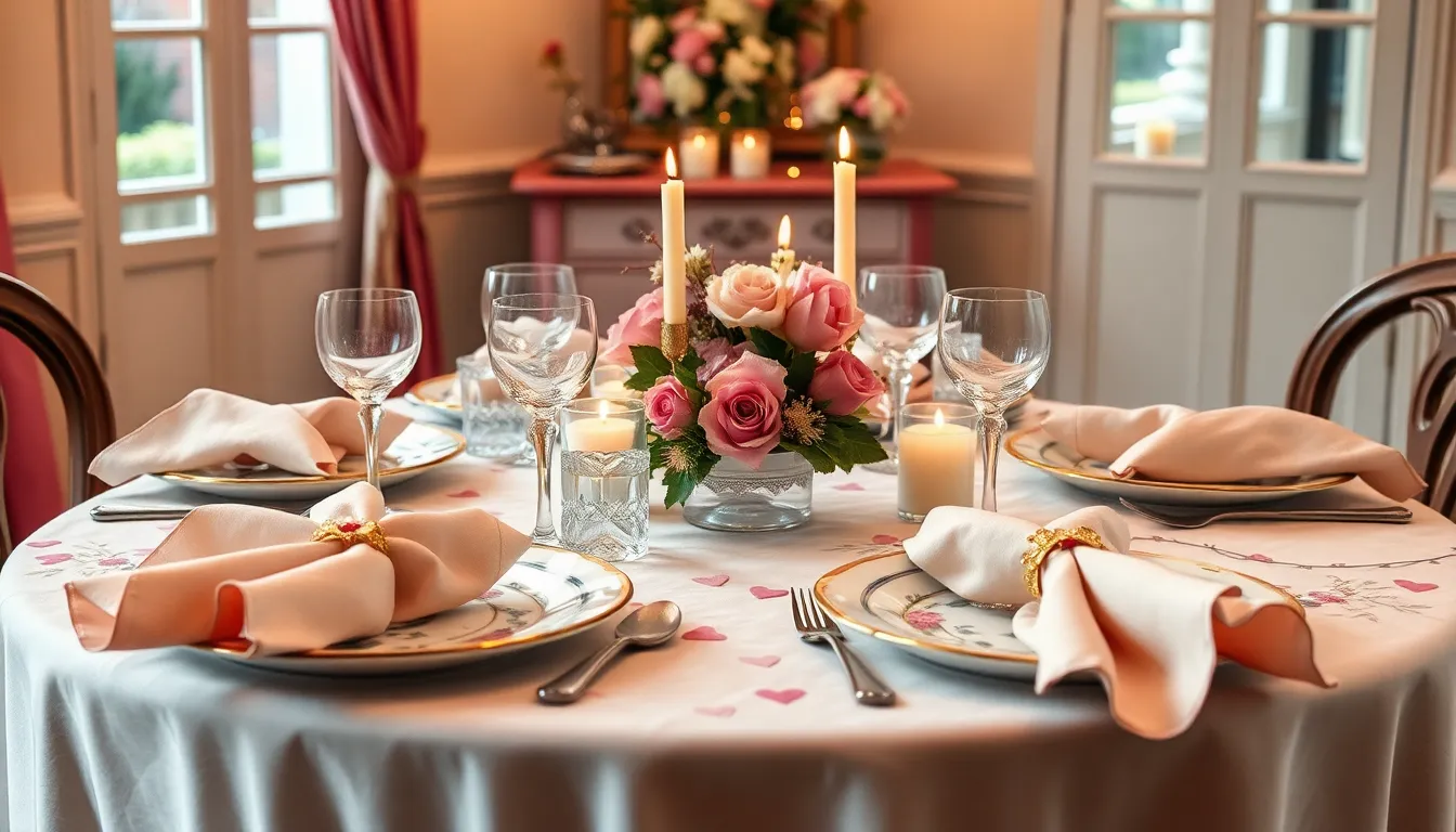 25 Romantic Valentine's Day Table Decor Ideas That'll Wow Your Date 8 25 Romantic Valentine's Day Table Decor Ideas That'll Wow Your Date 7