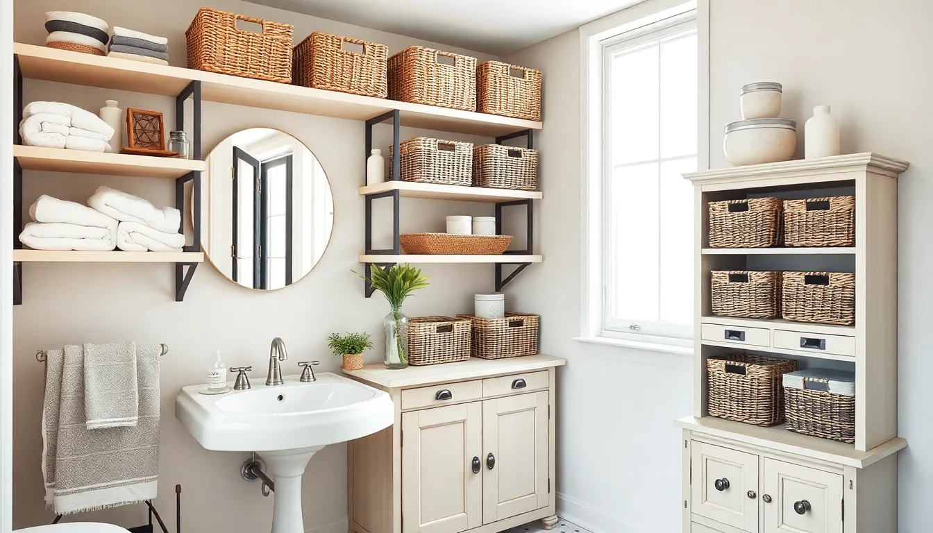 25 Stylish Apartment Bathroom Decor Ideas That Transform Small Spaces 10 25 Stylish Apartment Bathroom Decor Ideas That Transform Small Spaces 9