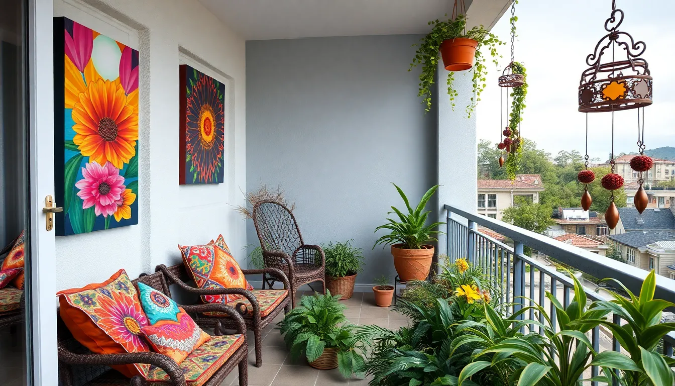 25 Beautiful Balcony Decor Ideas to Transform Your Small Outdoor Space 10 25 Beautiful Balcony Decor Ideas to Transform Your Small Outdoor Space 9