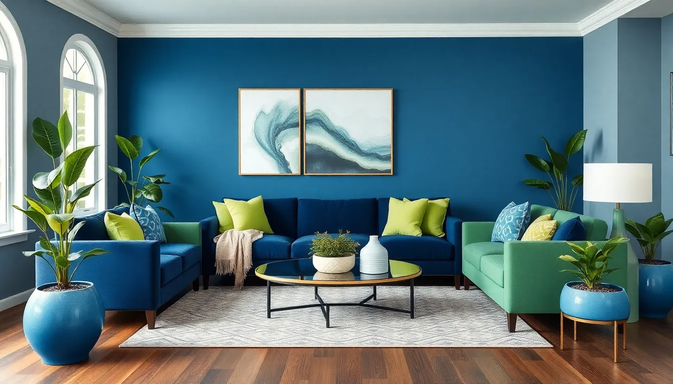 25 Stunning Blue and Green Living Room Ideas for a Serene Home 10 25 Stunning Blue and Green Living Room Ideas for a Serene Home 9