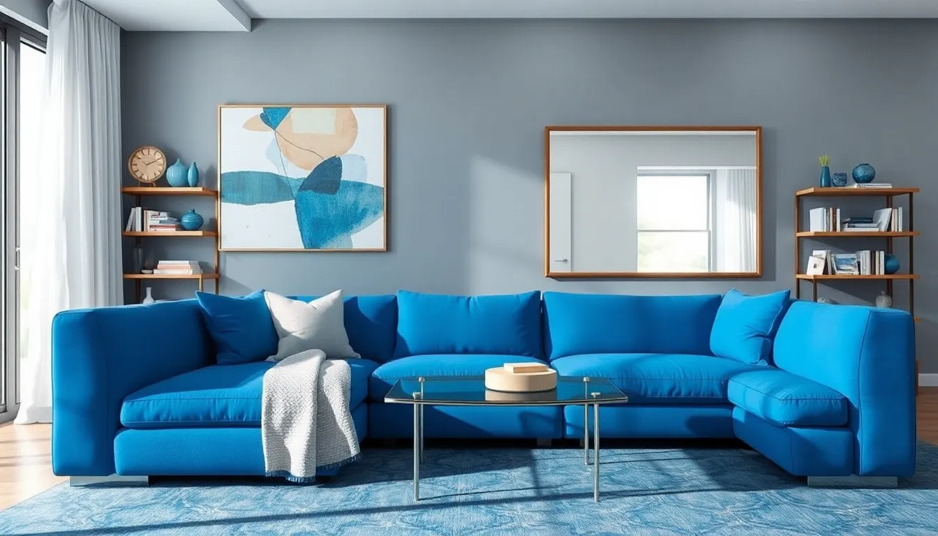 27 Blue Sofa Living Room Ideas That Will Transform Your Space 10 27 Blue Sofa Living Room Ideas That Will Transform Your Space 9