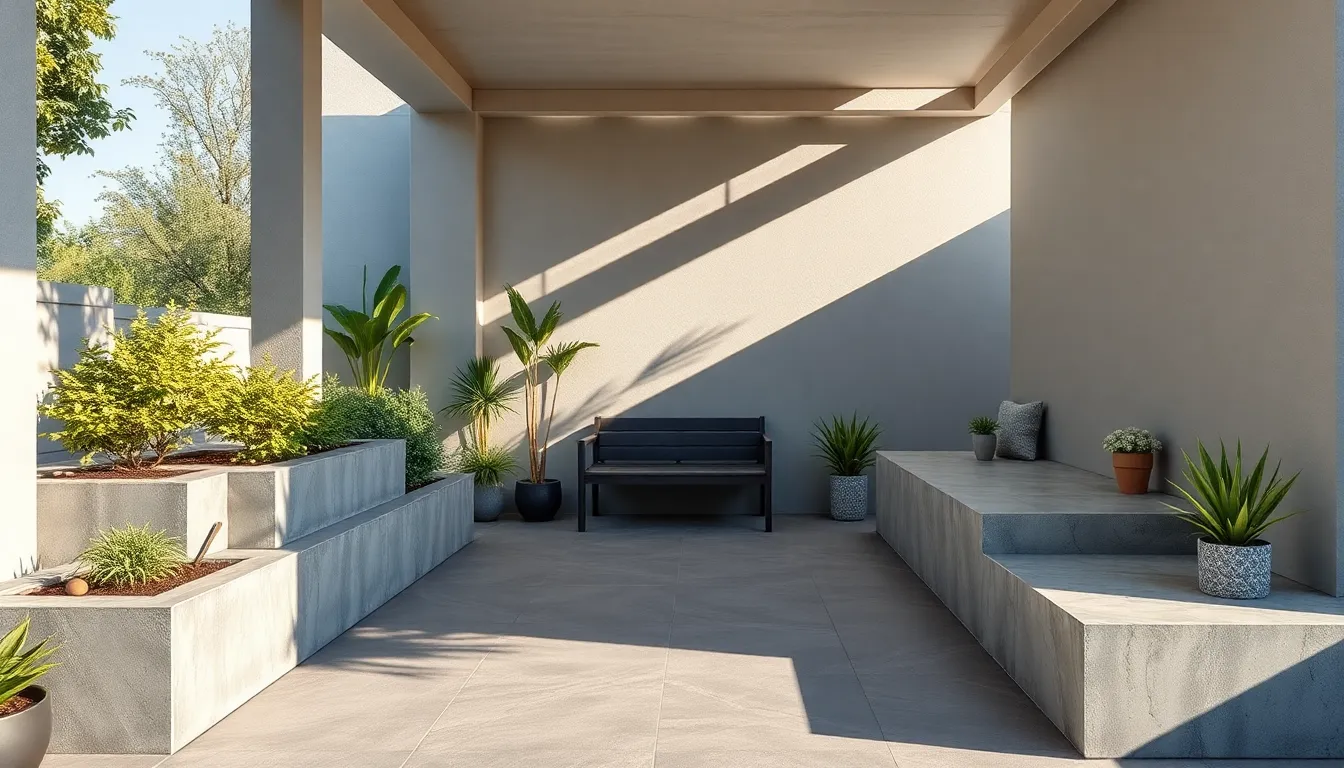 25 Stunning Concrete Porch Ideas That Will Transform Your Home's Curb Appeal 10 25 Stunning Concrete Porch Ideas That Will Transform Your Home's Curb Appeal 9