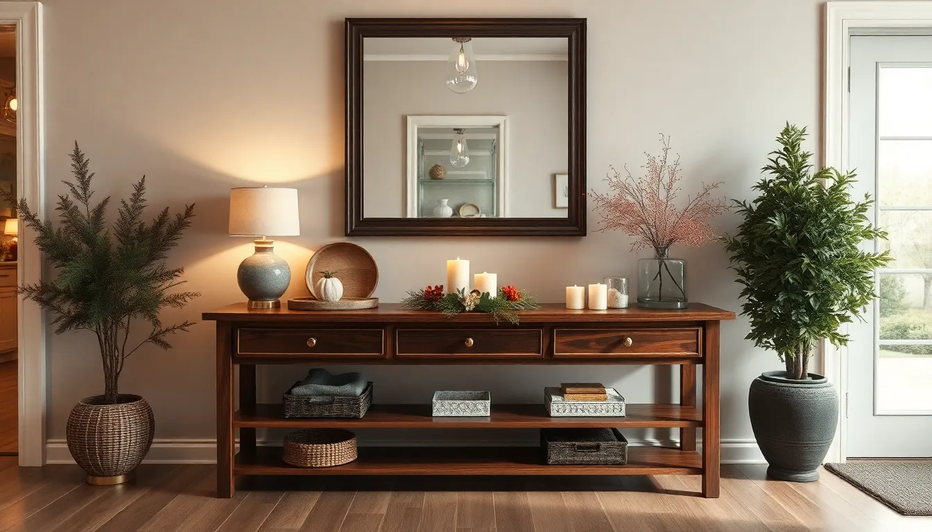 25 Console Table Ideas That'll Transform Any Room (Small Spaces Included!) 10 25 Console Table Ideas That'll Transform Any Room (Small Spaces Included!) 9
