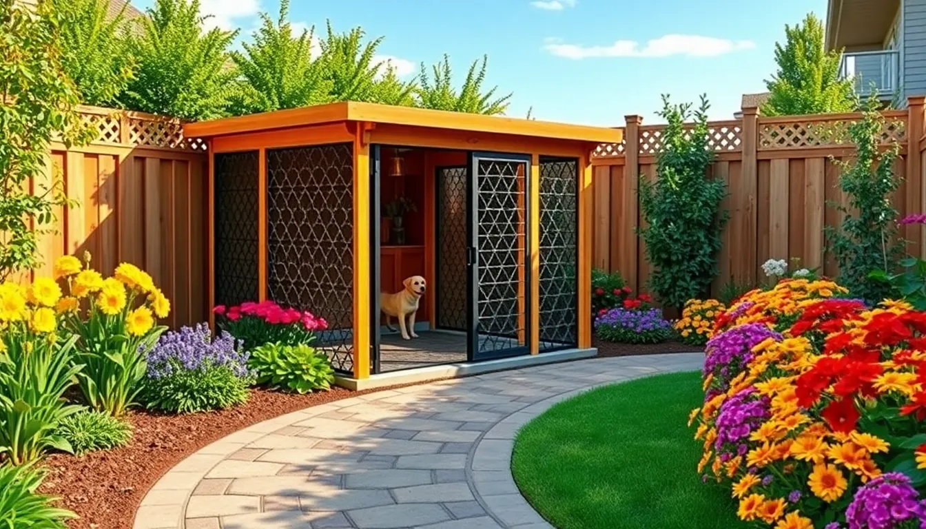 25 Creative Outdoor Dog Kennel Ideas That'll Keep Your Pup Safe & Happy 10 25 Creative Outdoor Dog Kennel Ideas That'll Keep Your Pup Safe & Happy 9