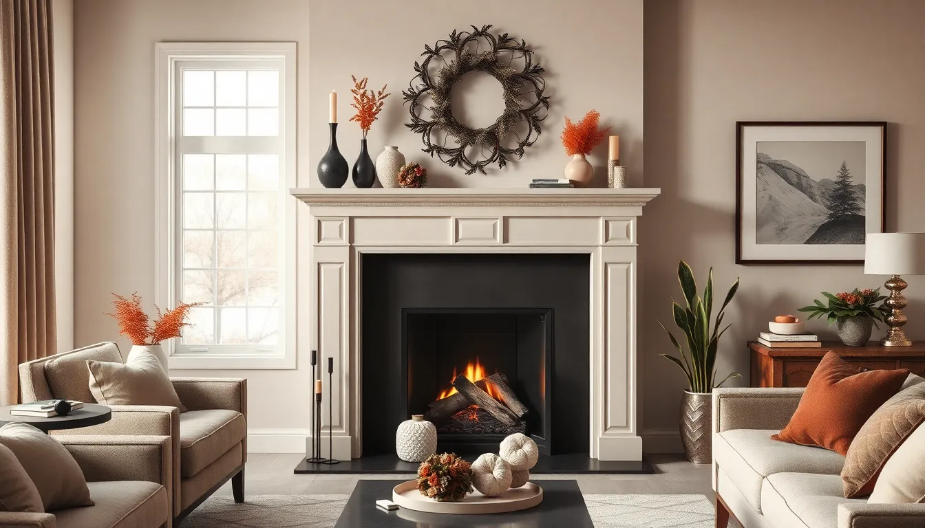 25 Cozy Fireplace Decor Ideas to Transform Your Living Space Year-Round 10 25 Cozy Fireplace Decor Ideas to Transform Your Living Space Year-Round 9