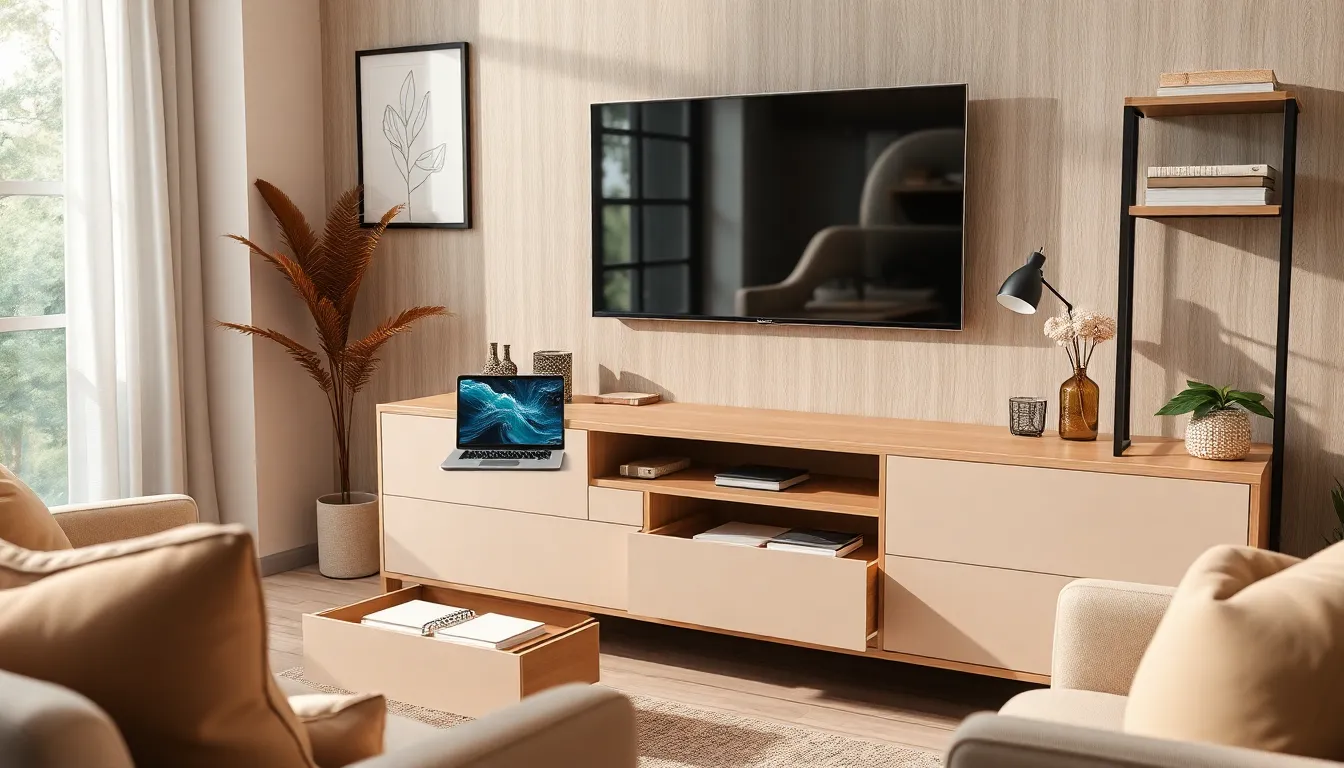 25 Brilliant Home Office in Living Room Ideas That Actually Work 10 25 Brilliant Home Office in Living Room Ideas That Actually Work 9