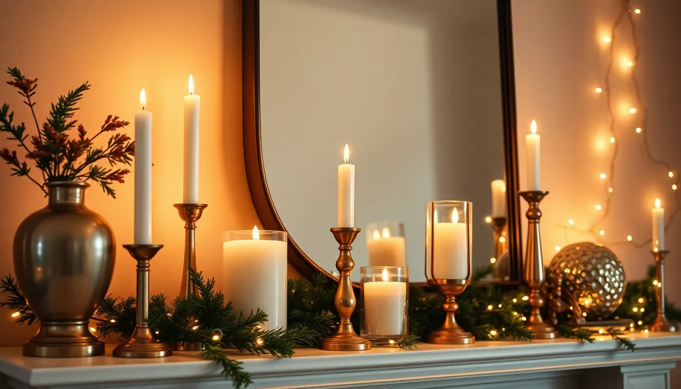 25 Stunning Mantel Decor Ideas That Will Transform Your Living Room 10 25 Stunning Mantel Decor Ideas That Will Transform Your Living Room 9