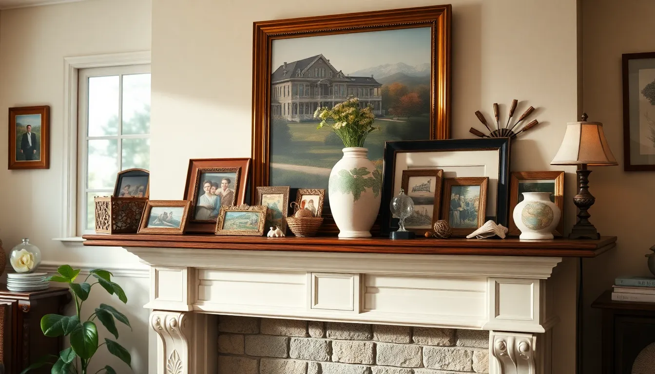 25 Stunning Mantle Decorating Ideas to Transform Your Fireplace (Budget-Friendly!) 10 25 Stunning Mantle Decorating Ideas to Transform Your Fireplace (Budget-Friendly!) 9