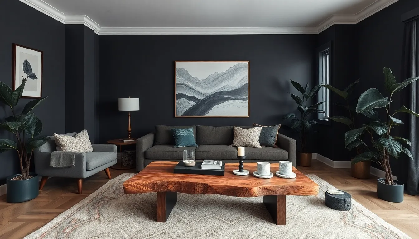 25 Moody Living Room Ideas That Create Drama and Sophistication in 2025 10 25 Moody Living Room Ideas That Create Drama and Sophistication in 2025 9