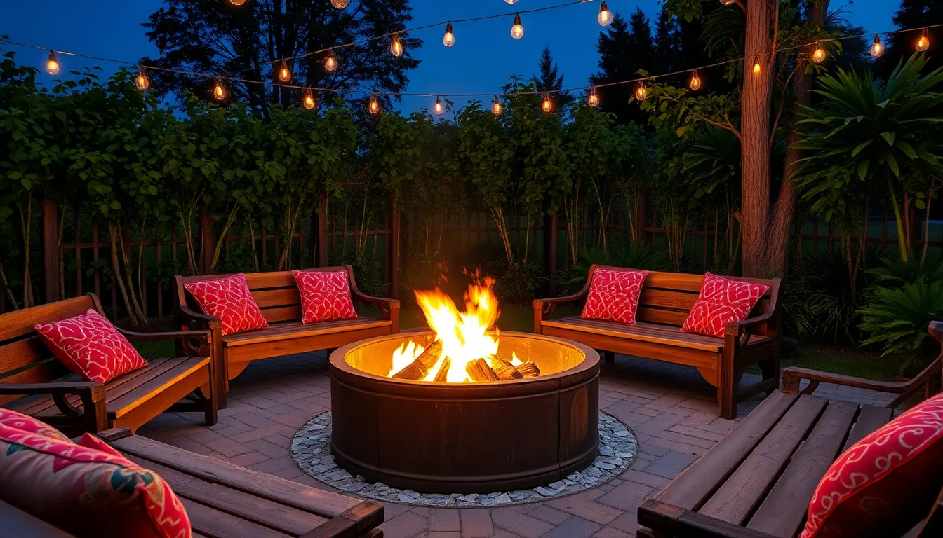 25 Stunning Outdoor Fireplace Ideas to Transform Your Backyard in 2025 9