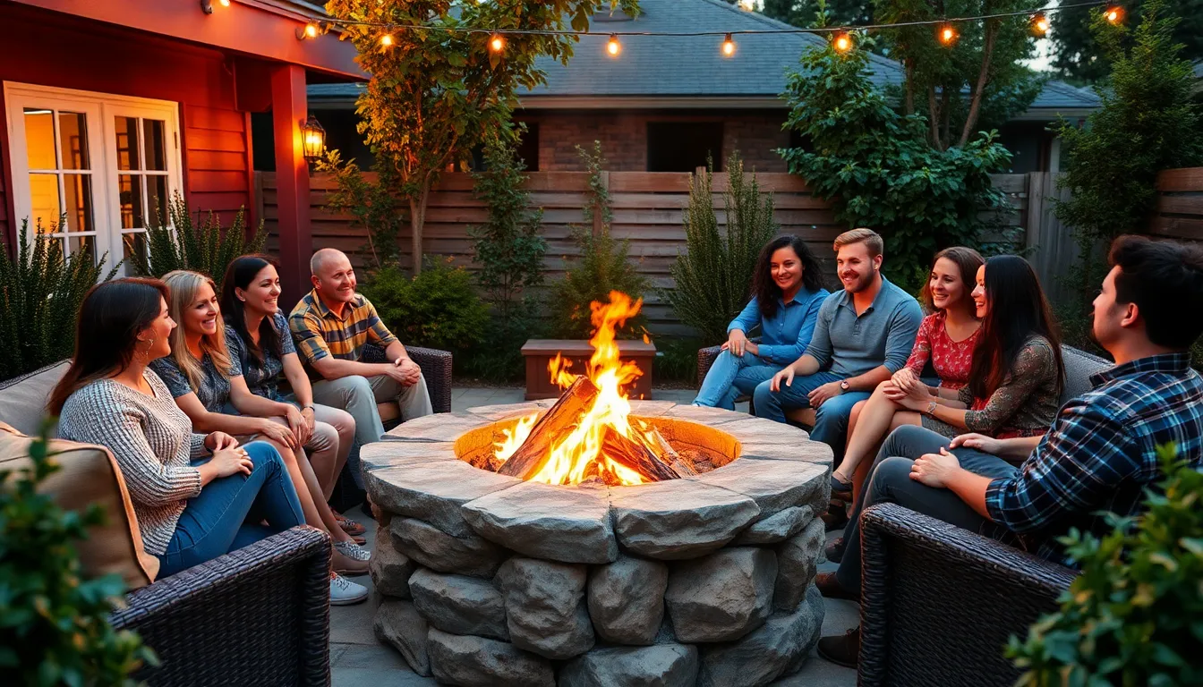 25 Stunning Patio Fire Pit Designs That Will Transform Your Backyard in 2025 10 25 Stunning Patio Fire Pit Designs That Will Transform Your Backyard in 2025 9
