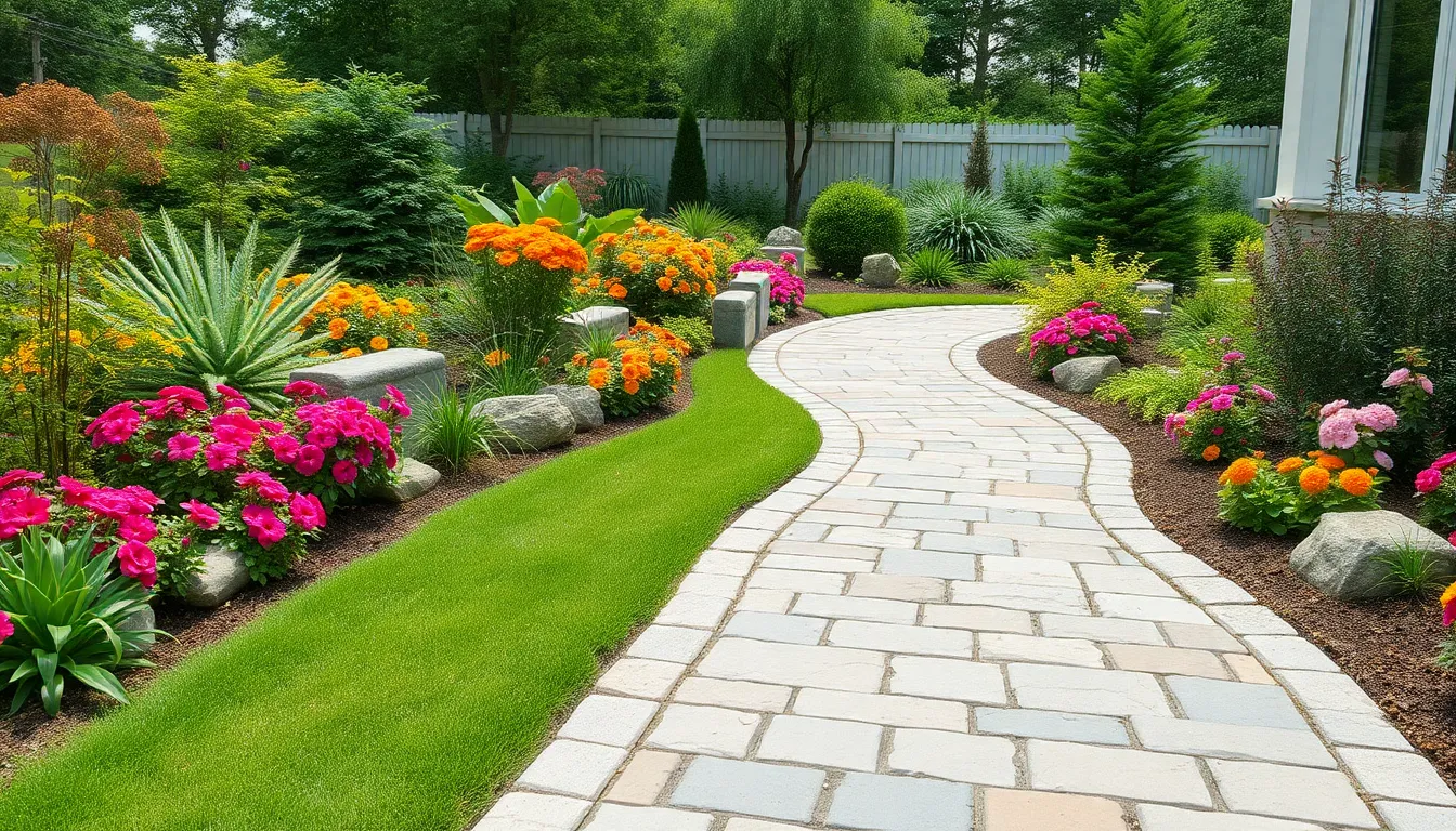 30 Stunning Paver Walkway Ideas That Will Transform Your Outdoor Space 10 30 Stunning Paver Walkway Ideas That Will Transform Your Outdoor Space 9