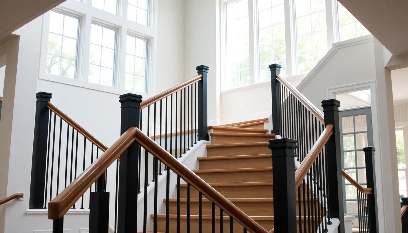 27 Stunning Stairway Decorating Ideas to Transform Your Home in 2025 10 27 Stunning Stairway Decorating Ideas to Transform Your Home in 2025 9