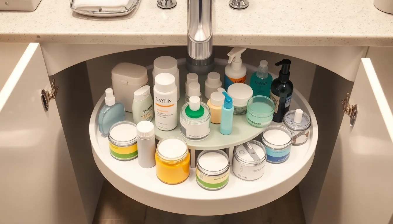 15 Under Bathroom Sink Organization Ideas That Actually Work (+ Free Tips!) 10 15 Under Bathroom Sink Organization Ideas That Actually Work (+ Free Tips!) 9
