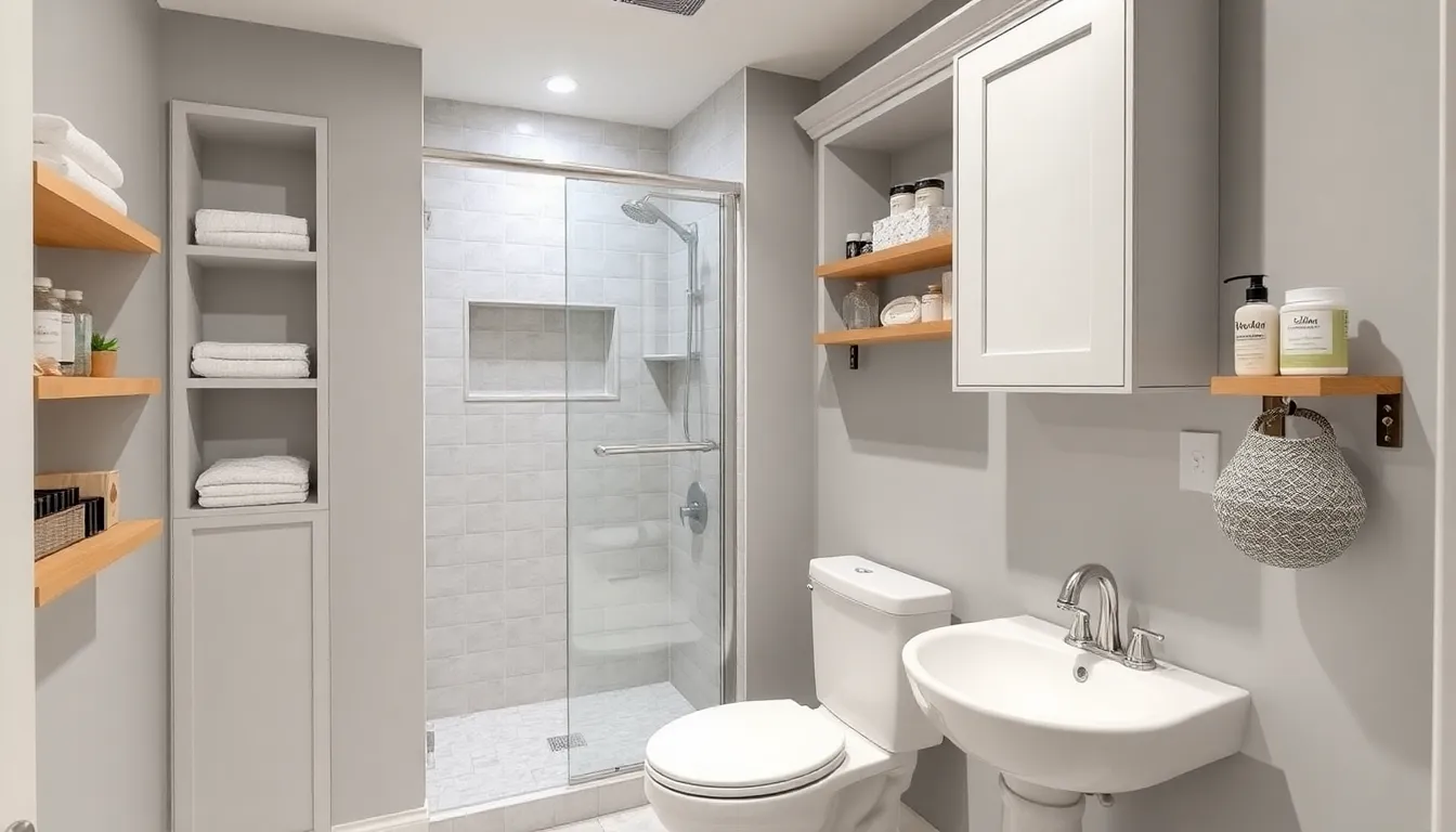 30 Creative Basement Bathroom Ideas That Add Value & Function to Your Home 12 30 Creative Basement Bathroom Ideas That Add Value & Function to Your Home 11