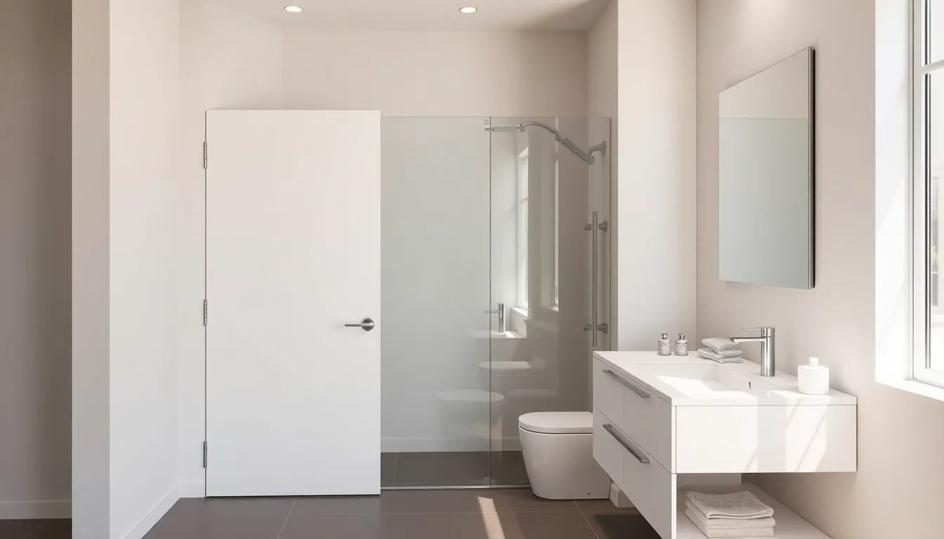 25 Bathroom Door Ideas That Will Transform Your Space (DIY & Budget-Friendly) 12 25 Bathroom Door Ideas That Will Transform Your Space (DIY & Budget-Friendly) 11