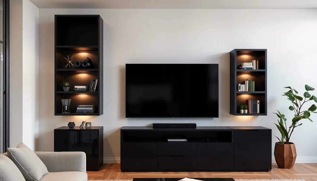 23 Stunning Black Living Room Ideas That Will Transform Your Space 12 23 Stunning Black Living Room Ideas That Will Transform Your Space 11