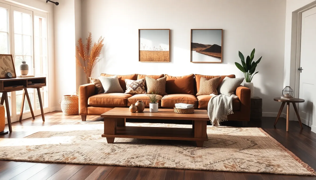 27 Stunning Brown Couch Living Room Ideas That'll Transform Your Space 12 27 Stunning Brown Couch Living Room Ideas That'll Transform Your Space 11