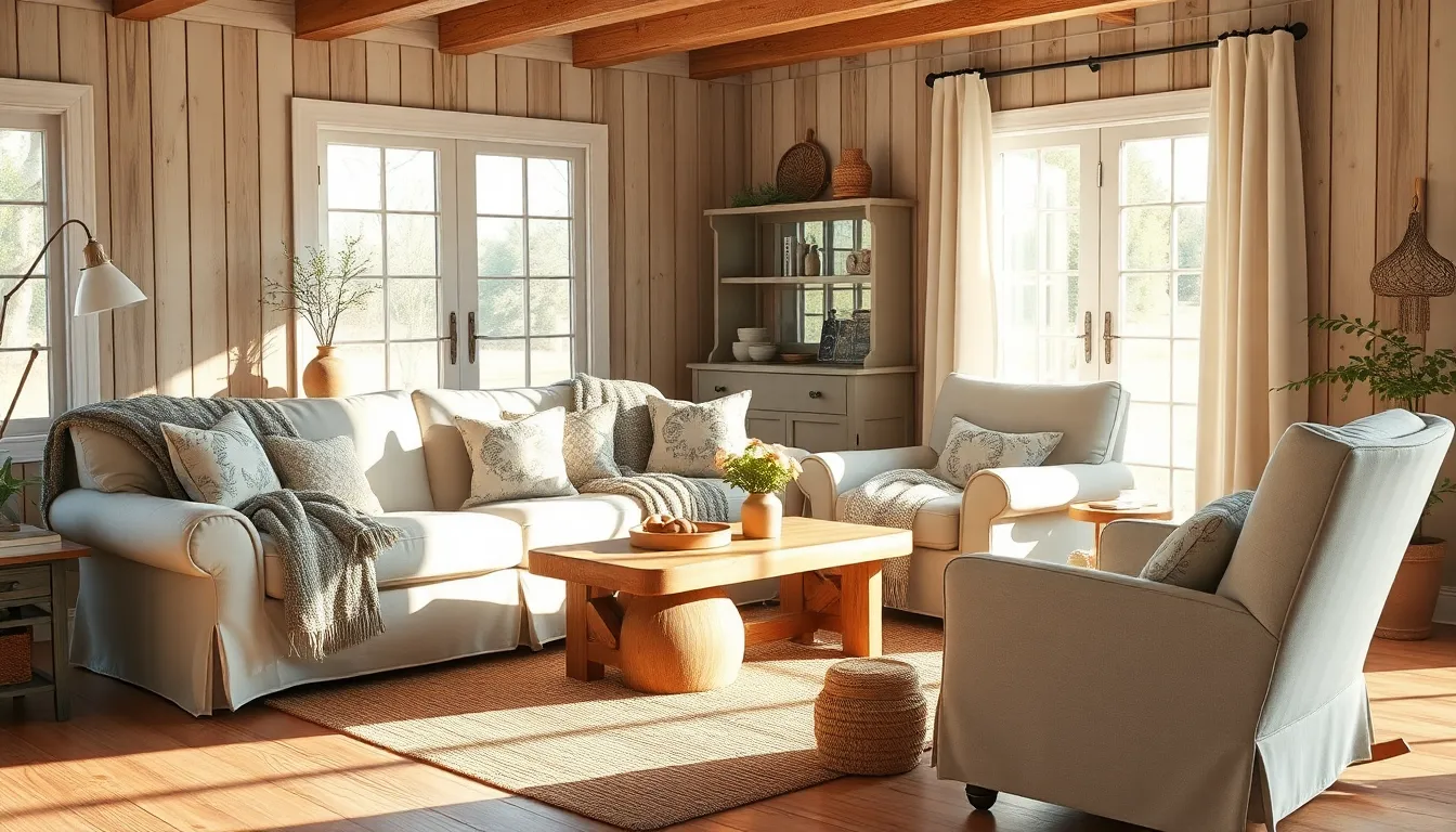 30 Cozy Farmhouse Living Room Decor Ideas to Transform Your Space 12 30 Cozy Farmhouse Living Room Decor Ideas to Transform Your Space 11