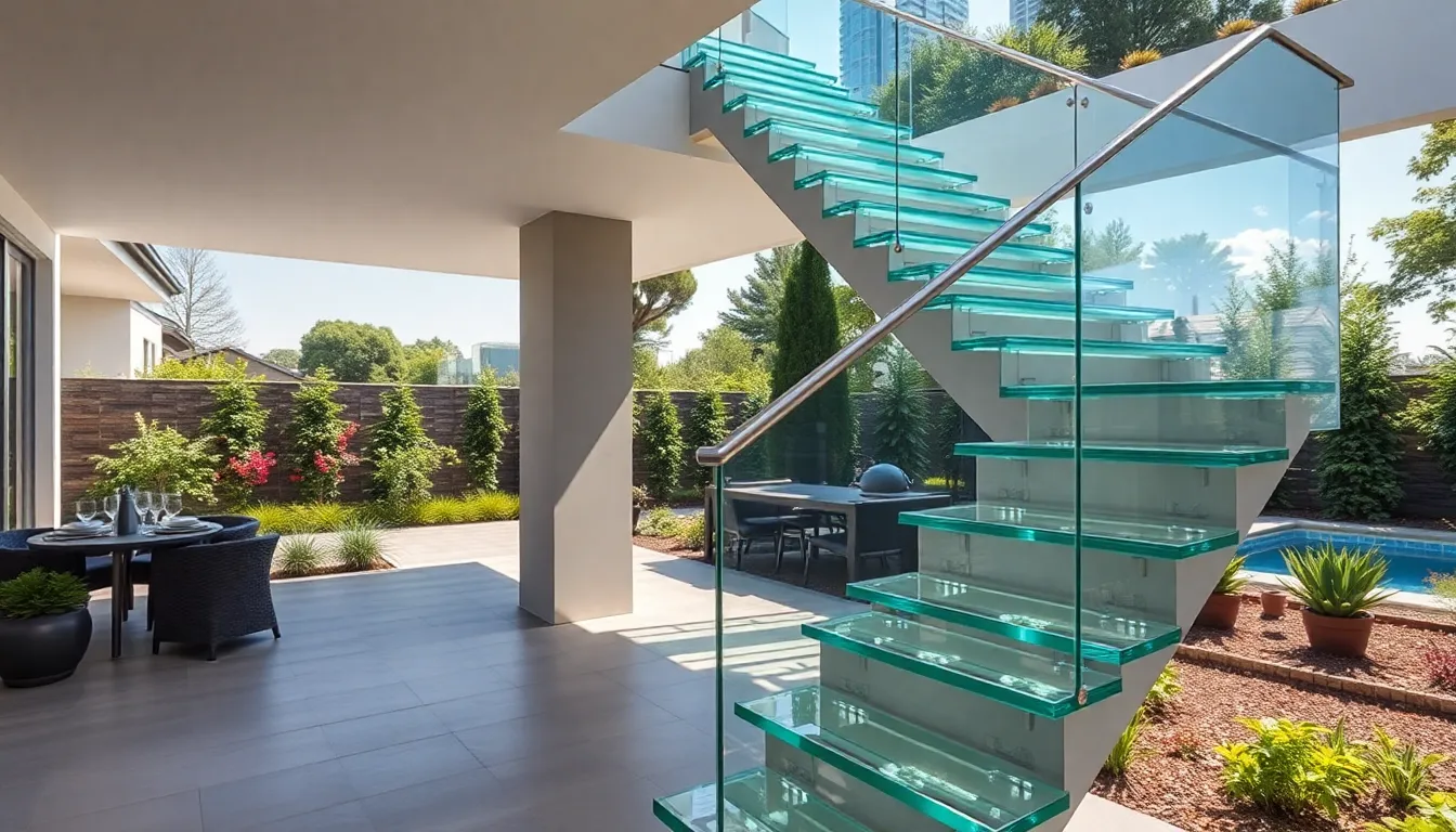 15 Stunning Glass Staircase Ideas That Will Transform Your Home (2025 Guide) 12 15 Stunning Glass Staircase Ideas That Will Transform Your Home (2025 Guide) 11