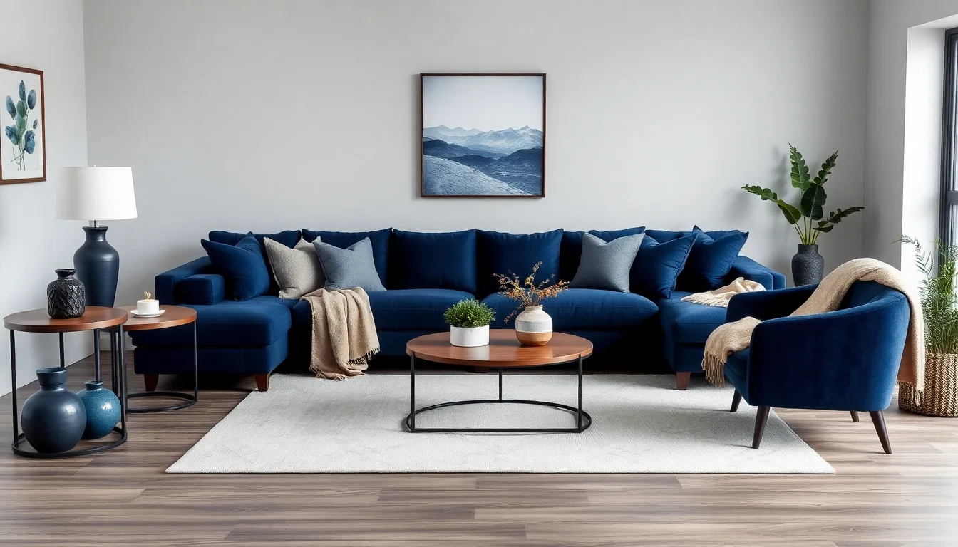 27 Stunning Gray and Blue Living Room Ideas That'll Transform Your Space 12 27 Stunning Gray and Blue Living Room Ideas That'll Transform Your Space 11