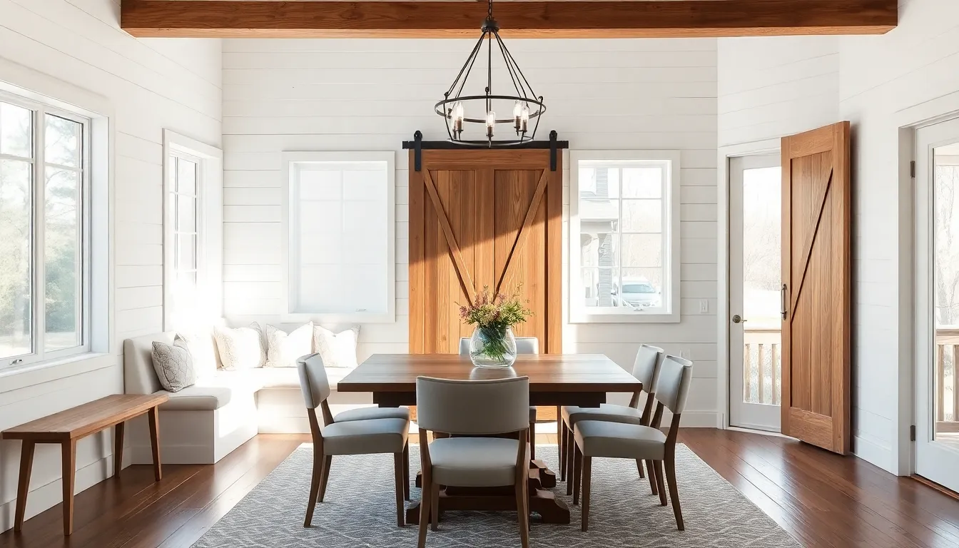 25 Modern Farmhouse Dining Room Ideas That'll Transform Your Space in 2025 12 25 Modern Farmhouse Dining Room Ideas That'll Transform Your Space in 2025 11
