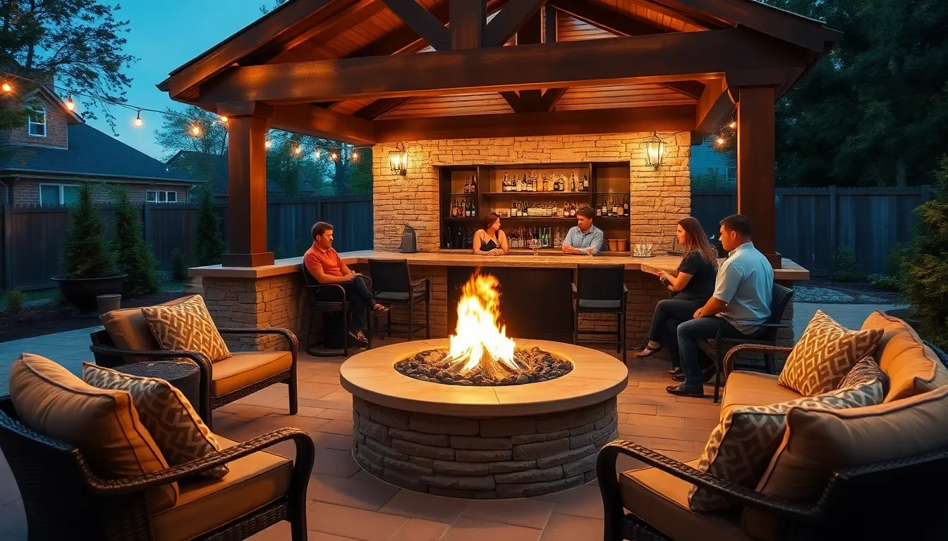 27 Stunning Outdoor Bar Ideas That'll Transform Your Backyard Into Party Central 12 27 Stunning Outdoor Bar Ideas That'll Transform Your Backyard Into Party Central 11