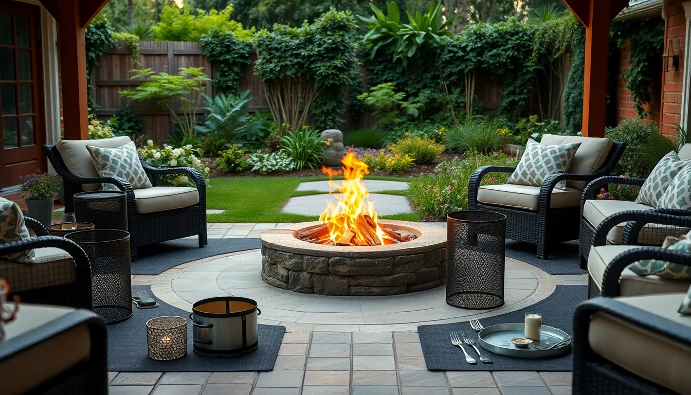 25 Stunning Outdoor Fire Pit Ideas to Transform Your Backyard in 2025 12 25 Stunning Outdoor Fire Pit Ideas to Transform Your Backyard in 2025 11