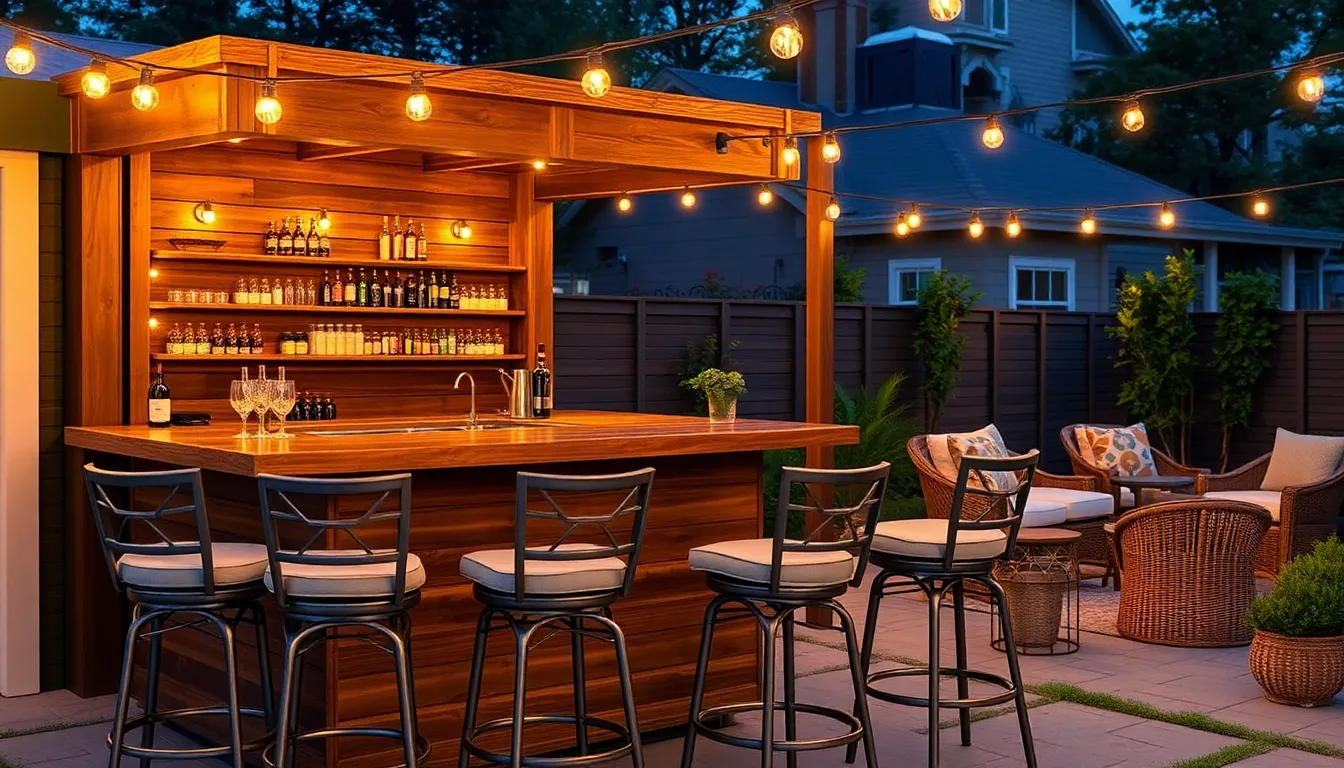 25 Stunning Outdoor Patio Bar Ideas to Transform Your Backyard Into an Oasis 12 25 Stunning Outdoor Patio Bar Ideas to Transform Your Backyard Into an Oasis 11