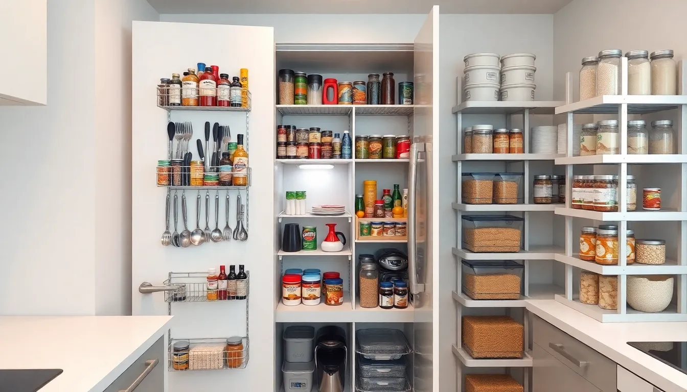 10 Pantry Designs That Transform Any Kitchen (Small to Luxury Ideas) 12 10 Pantry Designs That Transform Any Kitchen (Small to Luxury Ideas) 11