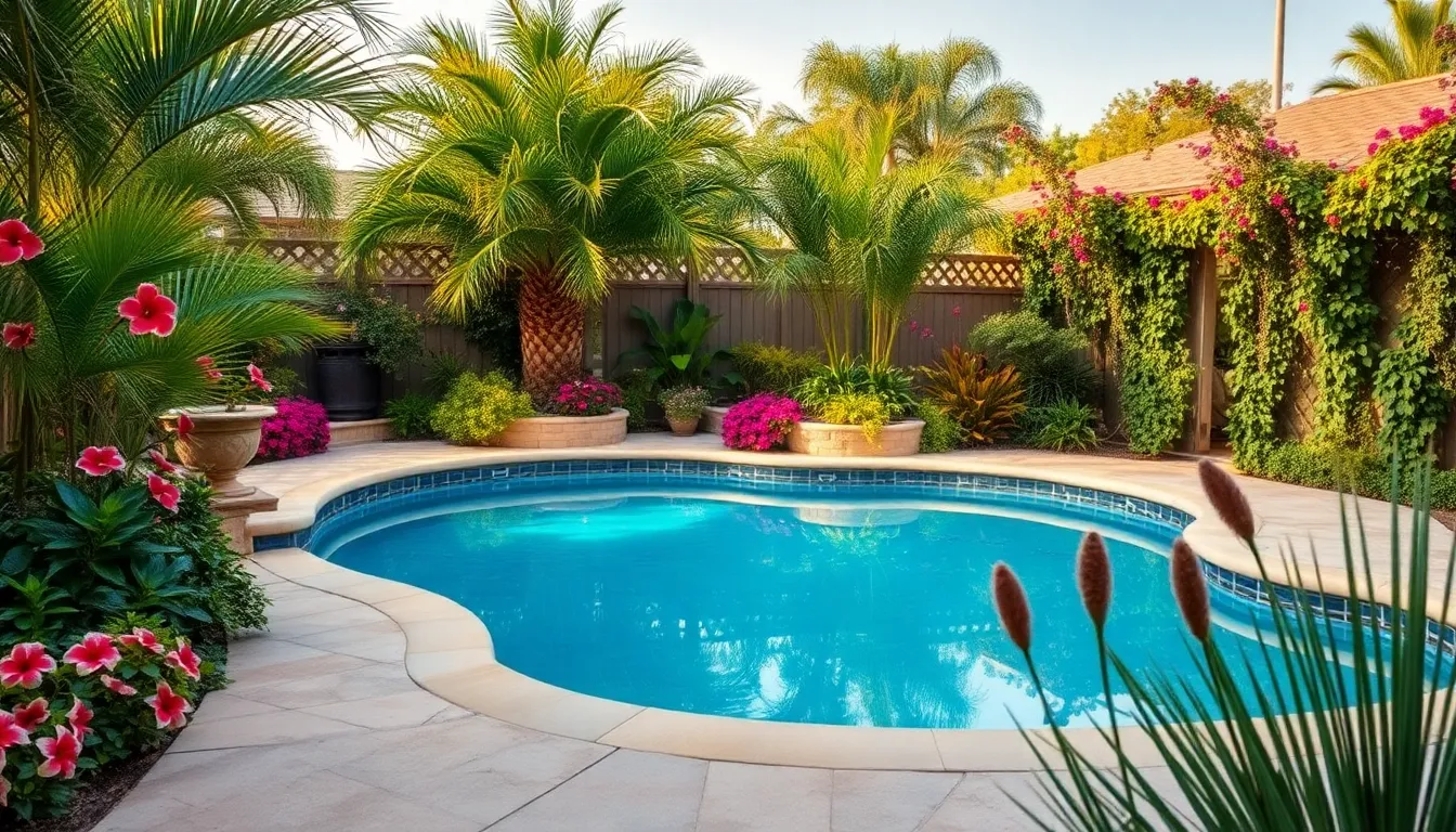 25 Stunning Pool Deck Ideas That Will Transform Your Backyard Into a Resort 12 25 Stunning Pool Deck Ideas That Will Transform Your Backyard Into a Resort 11