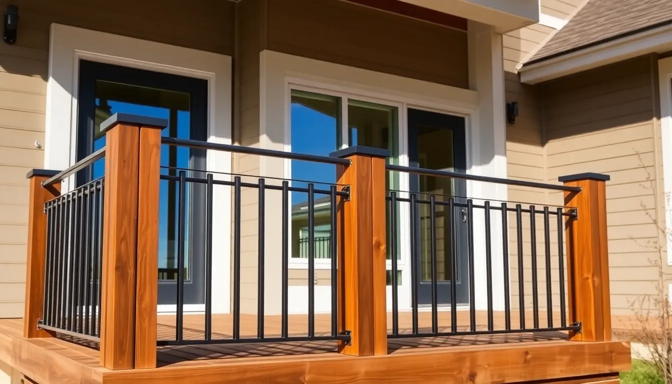 27 Stunning Porch Railing Ideas to Transform Your Home's Curb Appeal 11