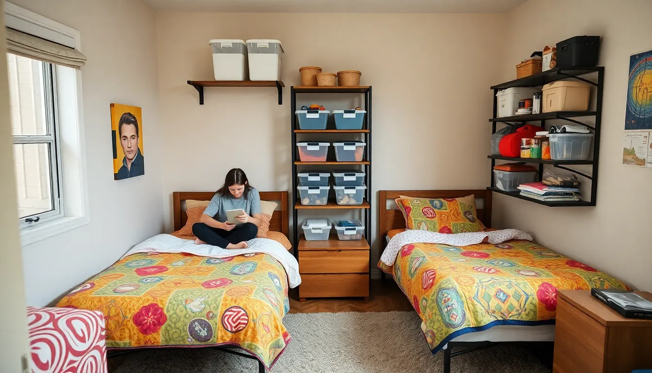 27 Shared Bedroom Ideas That Actually Work (Space-Saving + Privacy Solutions) 12 27 Shared Bedroom Ideas That Actually Work (Space-Saving + Privacy Solutions) 11