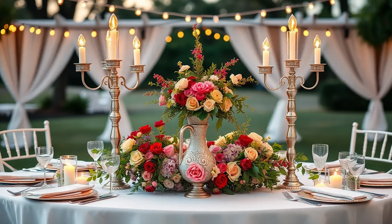 25 Simple Wedding Table Decor Ideas That Look Expensive (On Any Budget) 11