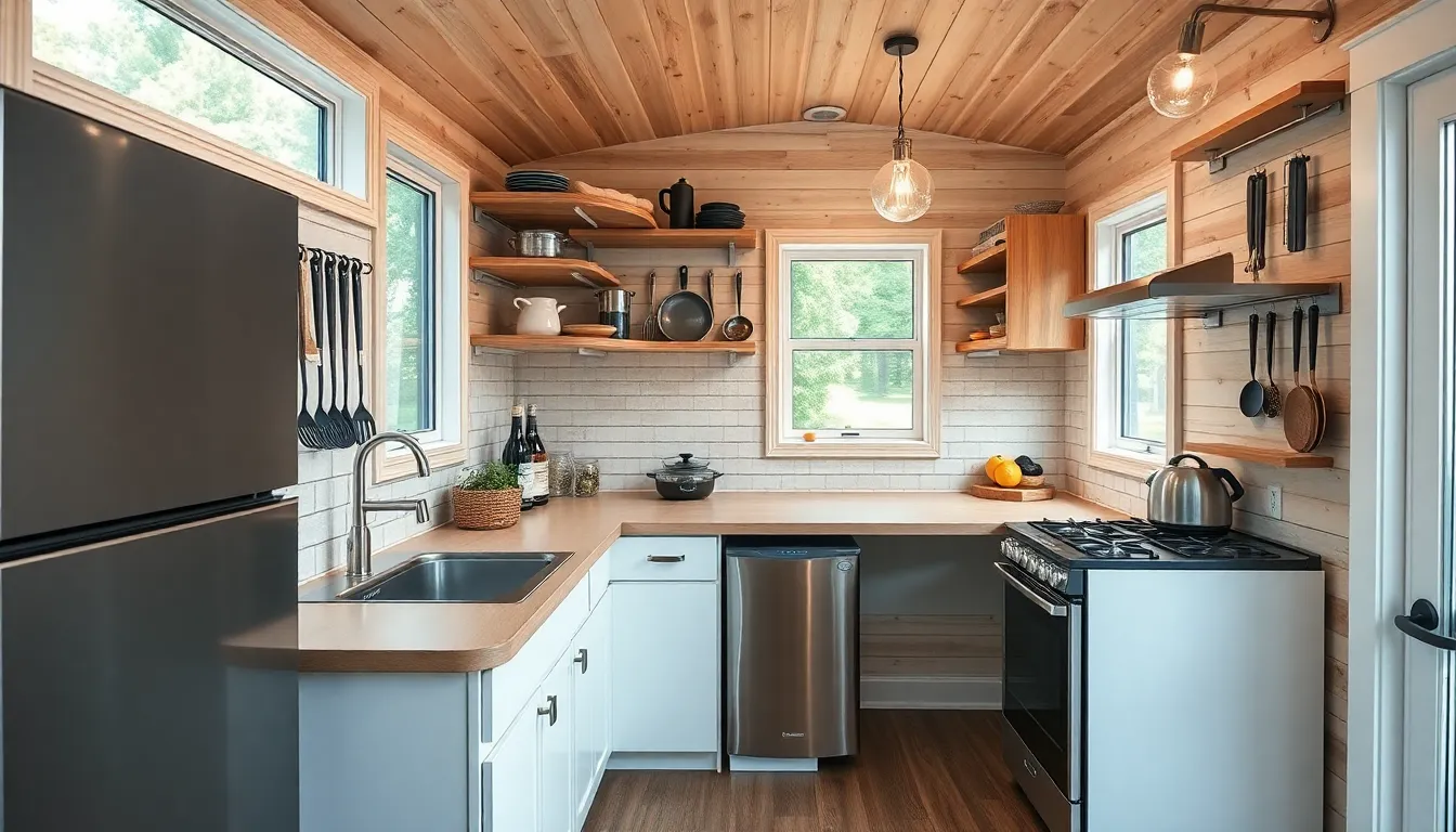 27 Tiny House Kitchen Ideas That Maximize Every Inch of Space (Real Solutions!) 12 27 Tiny House Kitchen Ideas That Maximize Every Inch of Space (Real Solutions!) 11