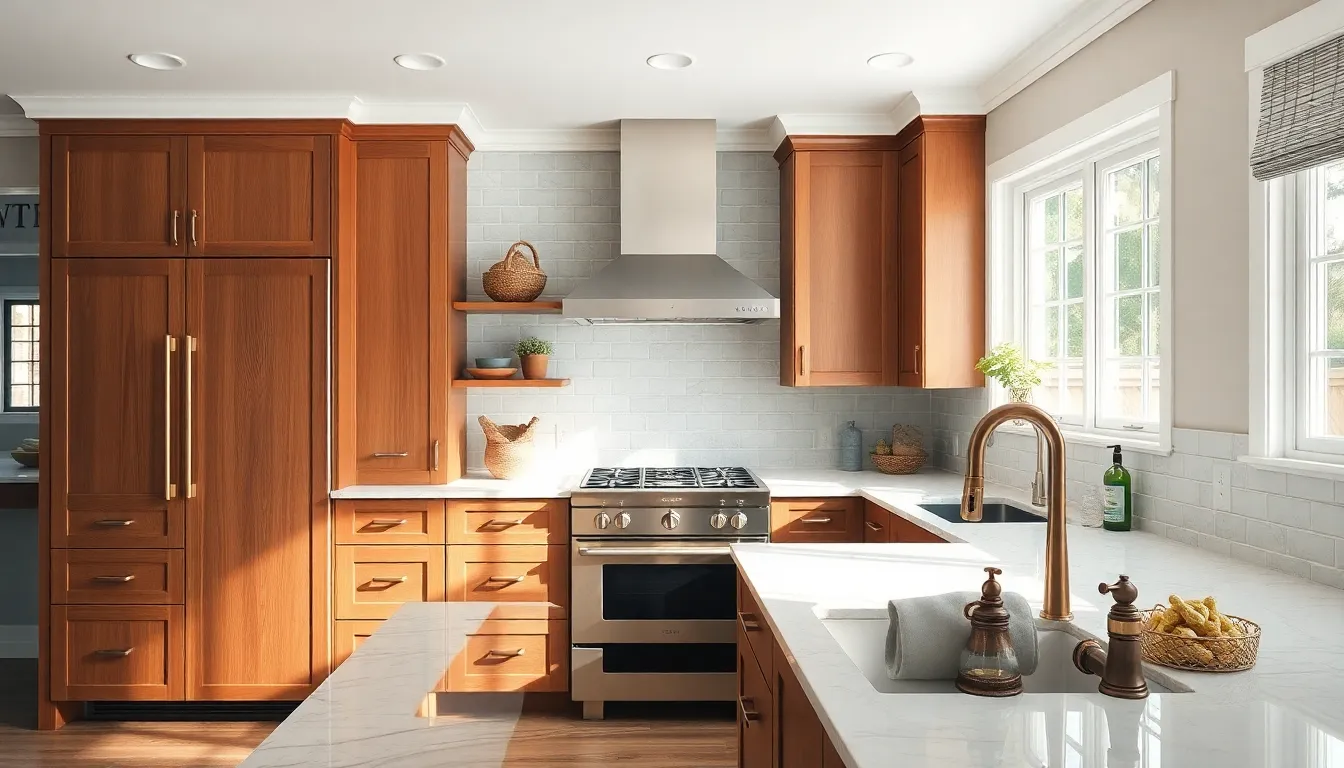 25 Stunning Transitional Kitchen Ideas That Blend Classic & Modern Style 12 25 Stunning Transitional Kitchen Ideas That Blend Classic & Modern Style 11