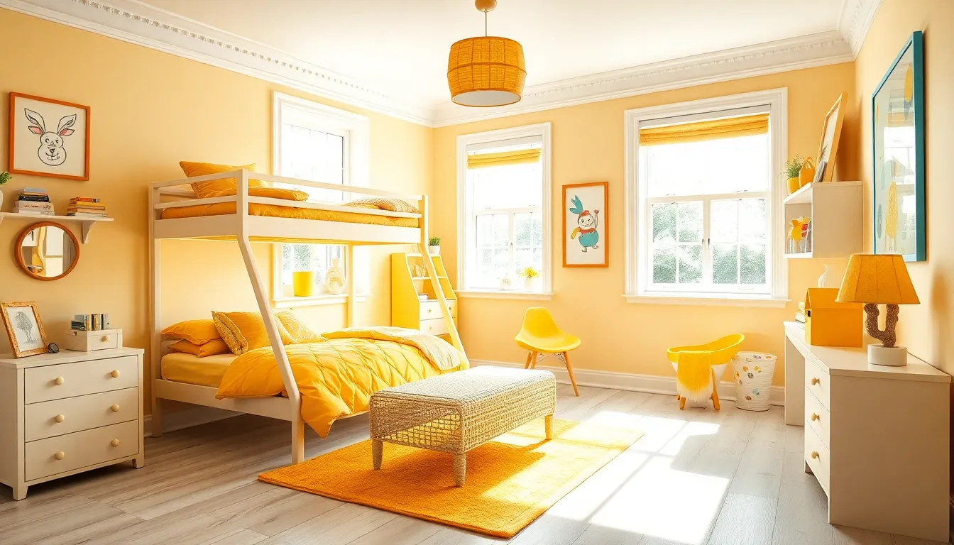 25 Stunning Yellow Bedroom Ideas to Brighten Your Space (2025 Guide) 12 25 Stunning Yellow Bedroom Ideas to Brighten Your Space (2025 Guide) 11