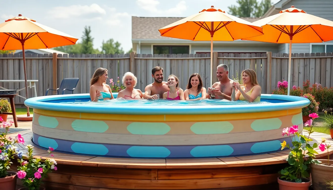 30 Above Ground Pool Ideas That Will Transform Your Backyard Into a Paradise 14 30 Above Ground Pool Ideas That Will Transform Your Backyard Into a Paradise 13
