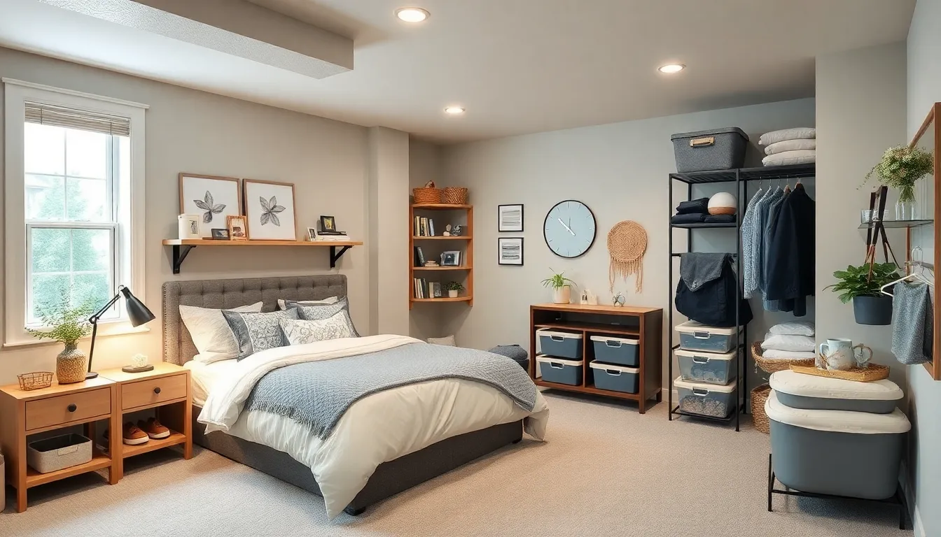 27 Basement Bedroom Ideas That'll Transform Your Underground Space Into a Cozy Retreat 14 27 Basement Bedroom Ideas That'll Transform Your Underground Space Into a Cozy Retreat 13