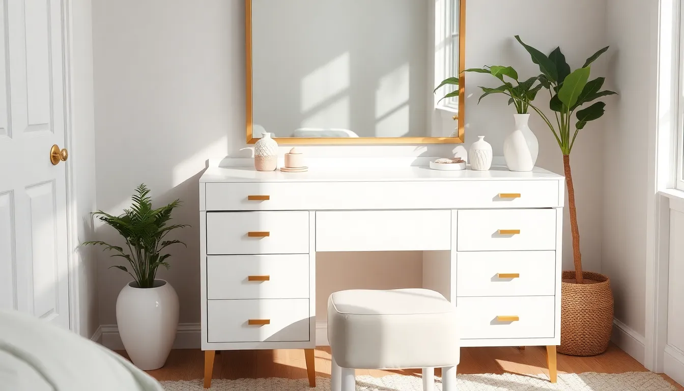 25 Stunning Bedroom Vanity Ideas That Transform Your Daily Routine (2025) 14 25 Stunning Bedroom Vanity Ideas That Transform Your Daily Routine (2025) 13