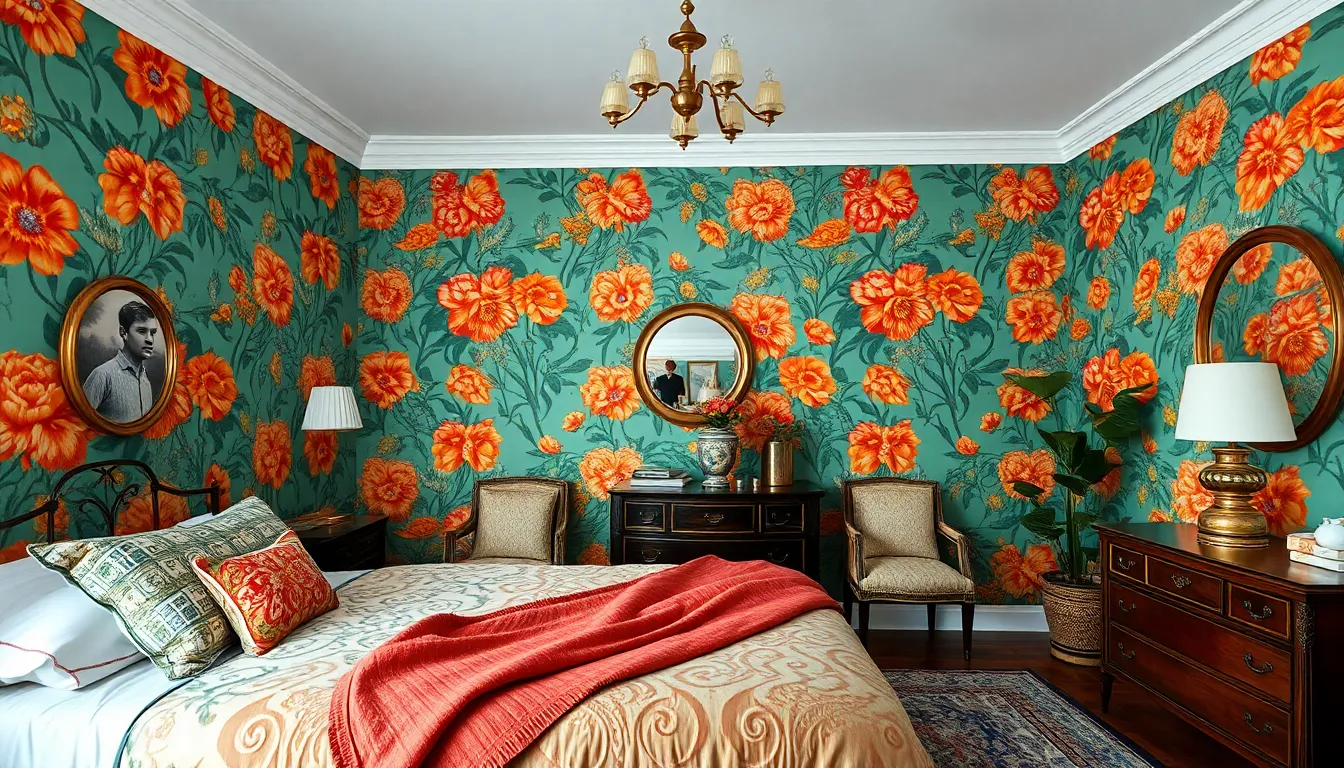 25 Stunning Bedroom Wallpaper Ideas to Transform Your Space in 2025 14 25 Stunning Bedroom Wallpaper Ideas to Transform Your Space in 2025 13